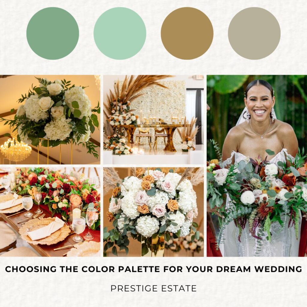 Color Palette for your Dream Wedding