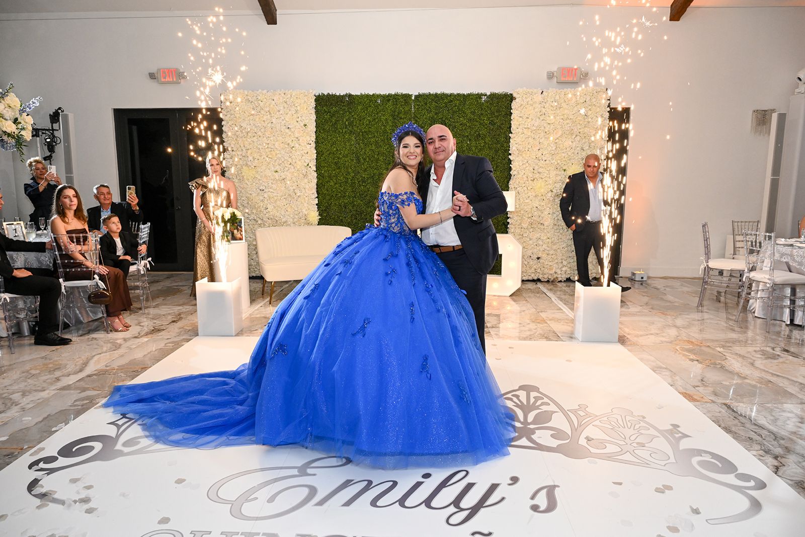 Quinceañera celebration at Prestige Estate, Mahogany Package